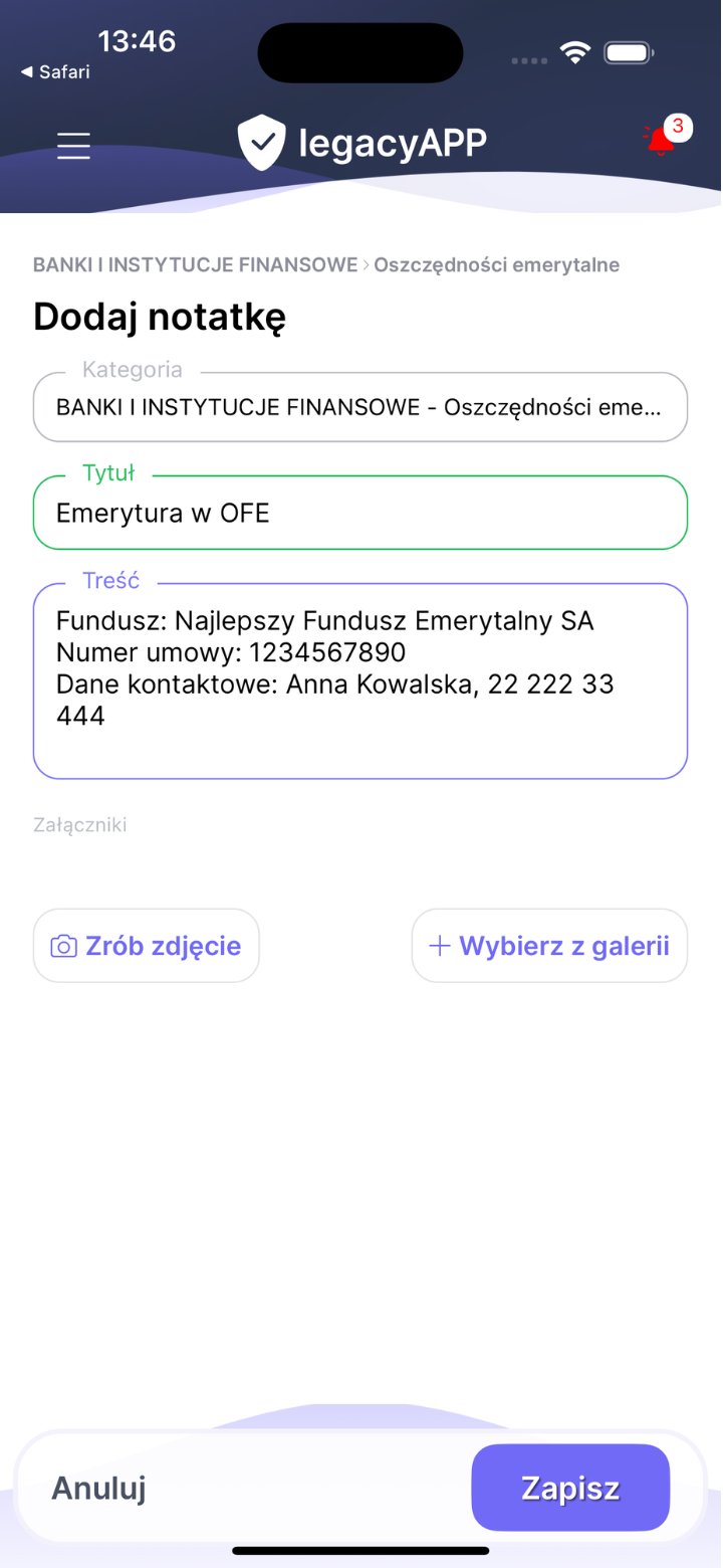 LegacyApp: kto otrzyma Twoje informacje